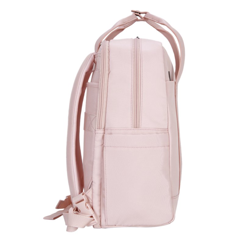 16-Inch Nylon Convertible Travel Backpack Tote with Laptop Sleeve