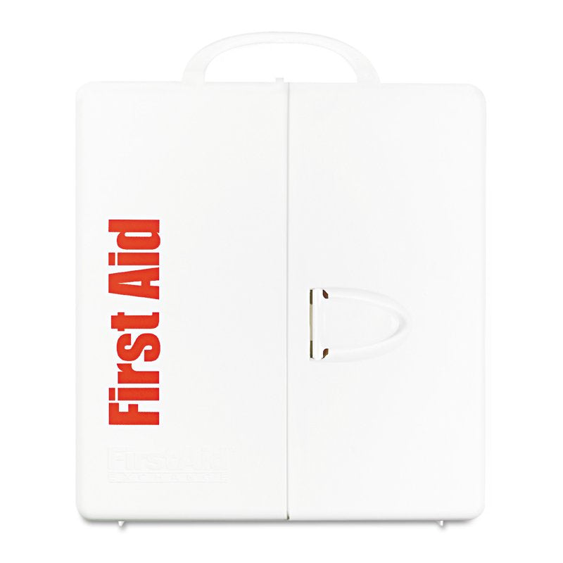 Large First Aid Kit for 50 People with 206 Pieces - Wall Mountable OSHA Compliant