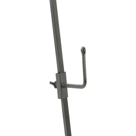 65-Inch Black Metal Floor Easel for Artwork and Signage - Adjustable & Lightweight