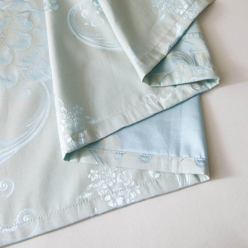 Semi-Blackout Jacquard Curtain Panel 60x100 Inches - Reims by Dolce Mela
