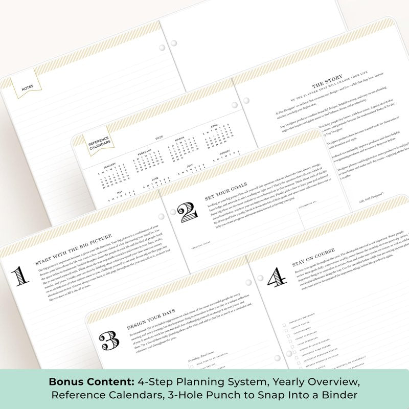 2026-2028 Monthly Academic Planner Calendar - 8.5x11 Flexible Cover