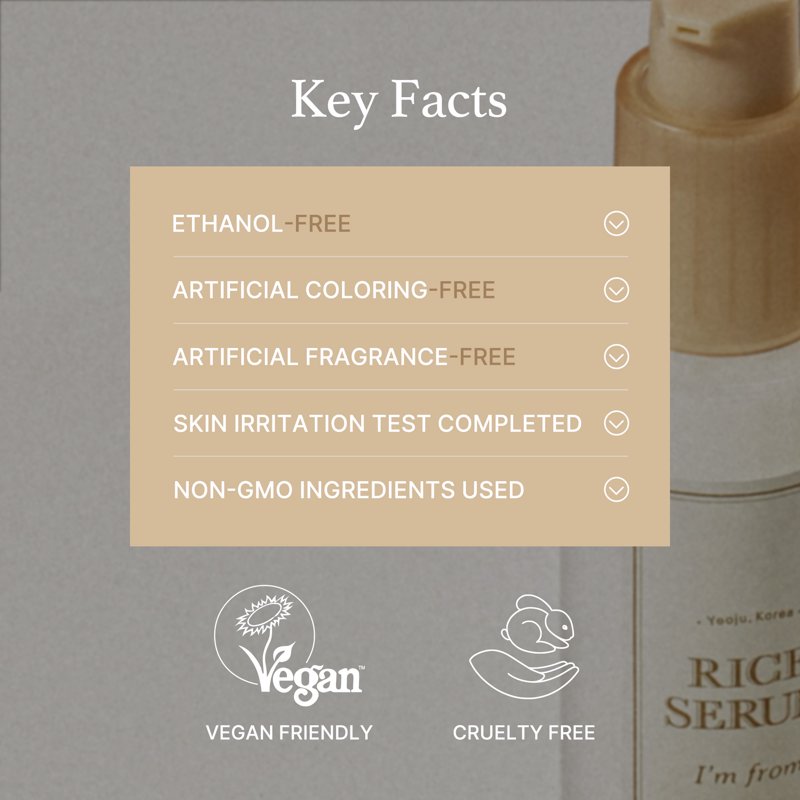 I'm From Rice Serum 1.01 fl oz - Fermented Rice Extract for Brightening & Hydration