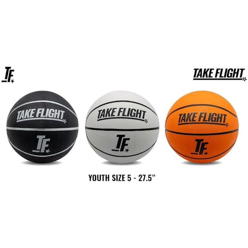 Youth Size 5 Basketball for Indoor Outdoor Street Play - Official 27.5 Inch