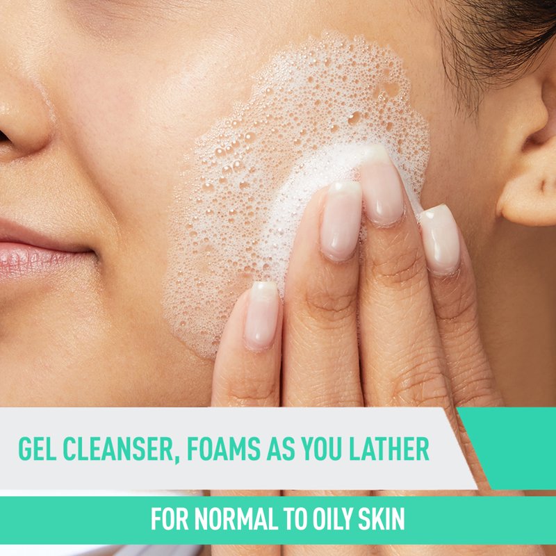 (3 Pack) Travel Size Foaming Facial Cleanser for Normal to Oily Skin - Gentle & Fragrance-Free