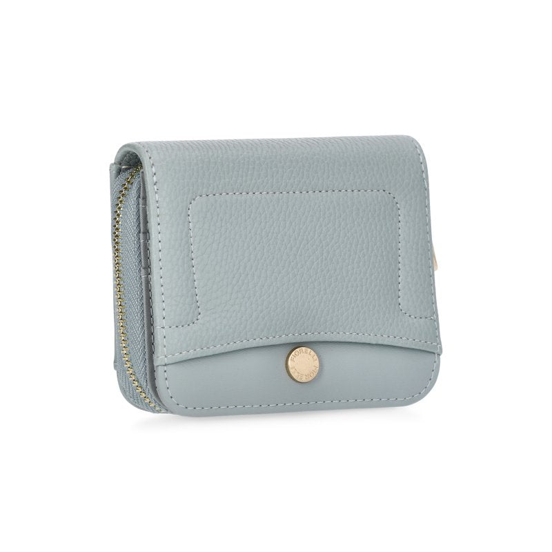 Women's Faux Leather Zip Around Wallet - Compact Organizer with Card Slots