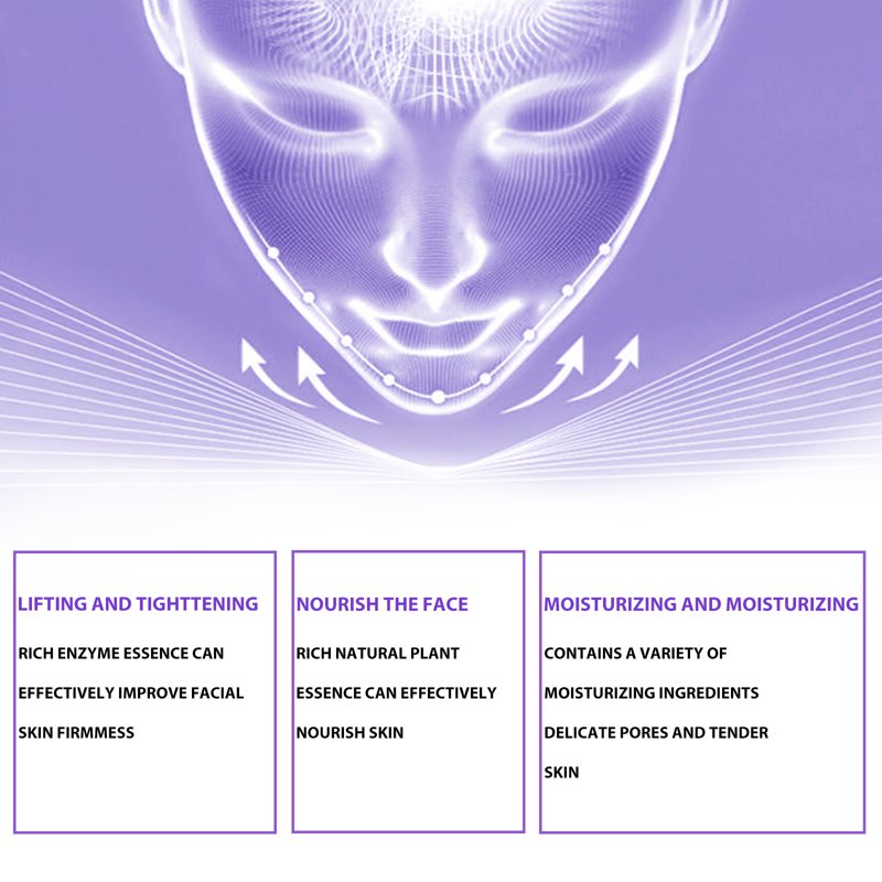 Facial Contour & Jawline Sculpting Cream - Moisturizing & Lifting 1oz