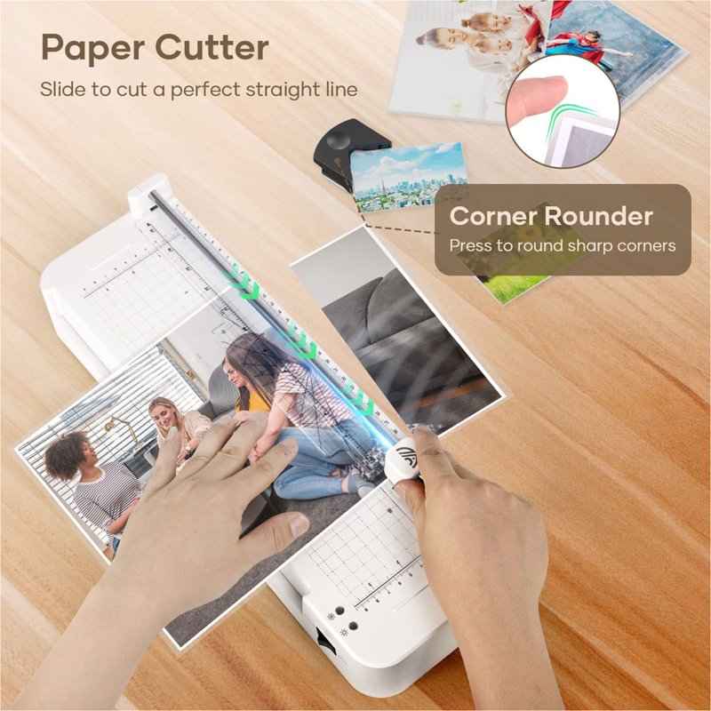 A3 Laminator Machine with Cold & Hot Modes, 13-Inch Paper Size, Includes 5 Sheets