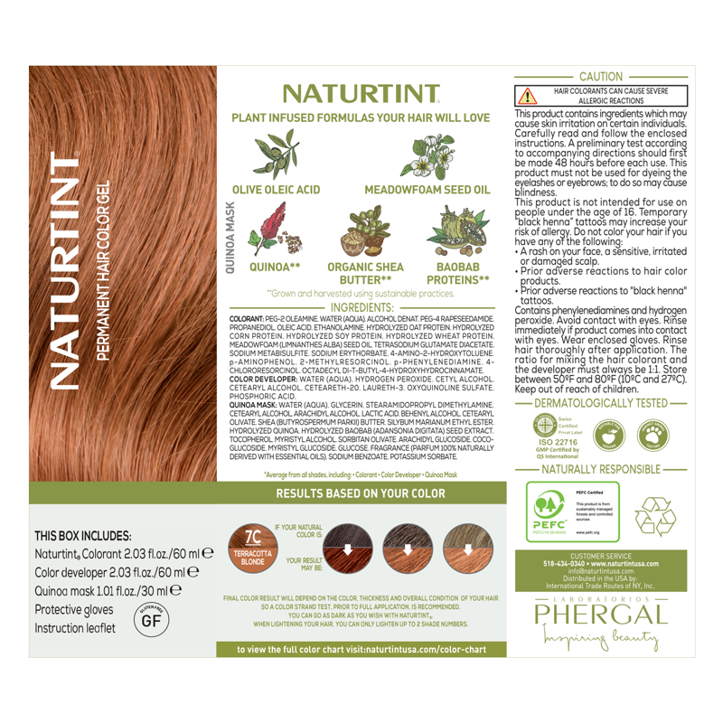 Naturtint Permanent Hair Color - Multiple Shades, Natural & Vegan