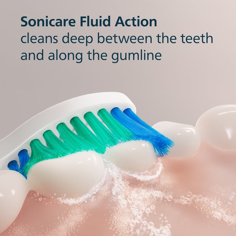 Electric Toothbrush Replacement Heads - 6 Pack for Sonicare HX6016/77