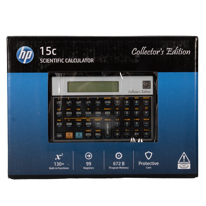 HP 15c Collector’s Edition Scientific Calculator - Programmable, Portable, RPN