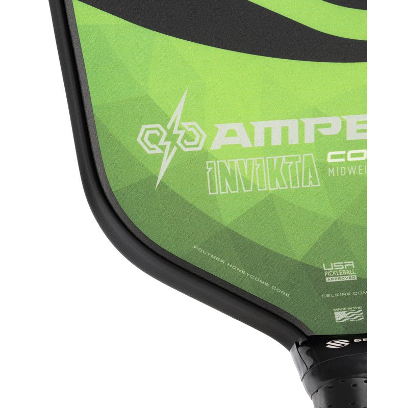Selkirk Amped Control Invikta Pickleball Paddle – Green Midweight USAPA-Approved