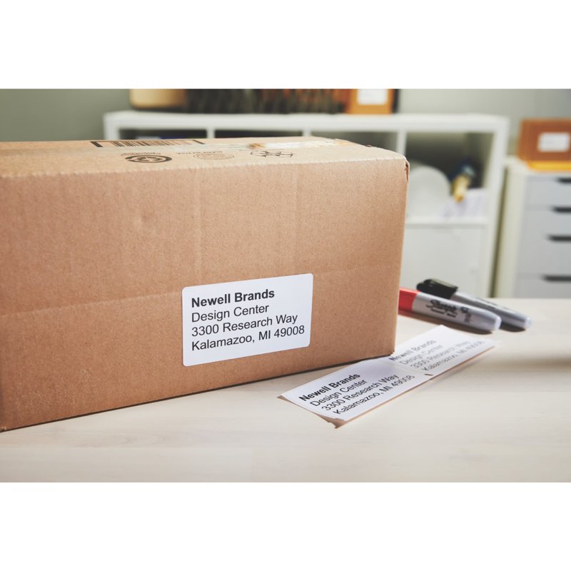 Large Shipping Labels for LabelWriter Printers - 6-Line Address Labels, Roll of 300