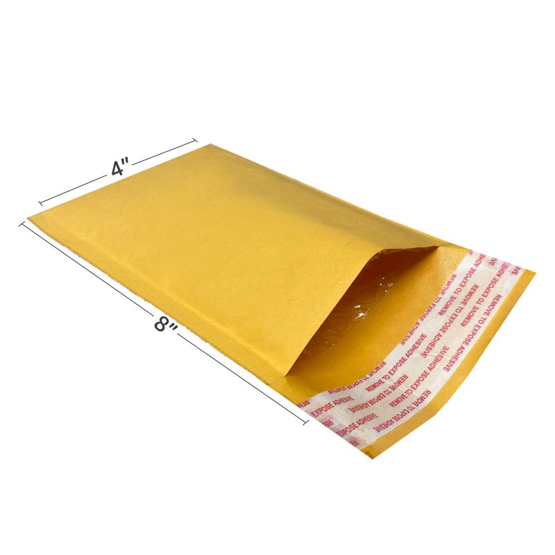 Kraft Bubble Mailers Self-Seal Padded Envelopes Bulk Pack for Shipping