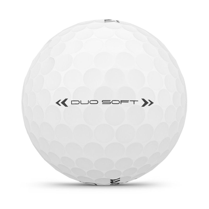 Wilson Duo Soft Distance Golf Balls - 12 Pack, Ultra Soft, Durable Cover