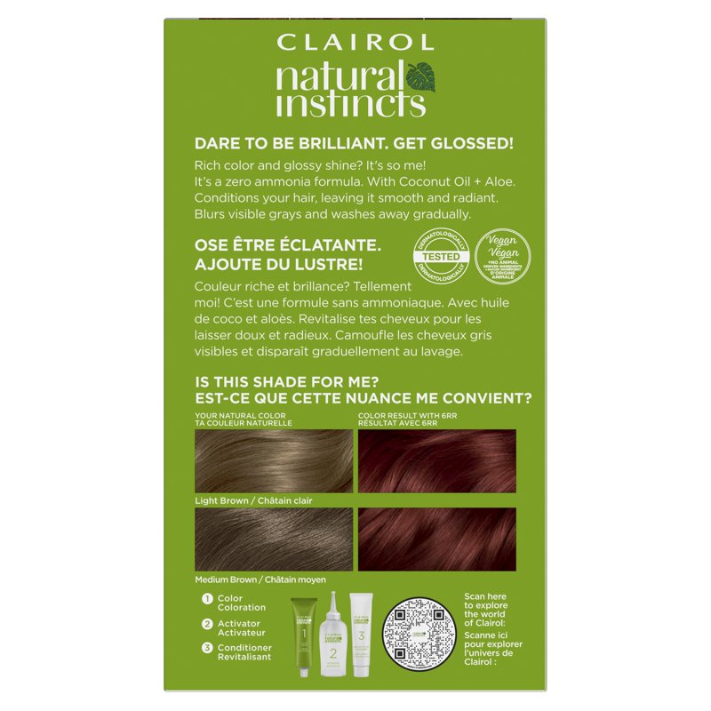 Demi-Permanent Hair Color Creme for All Shades - Long-Lasting Hair Dye