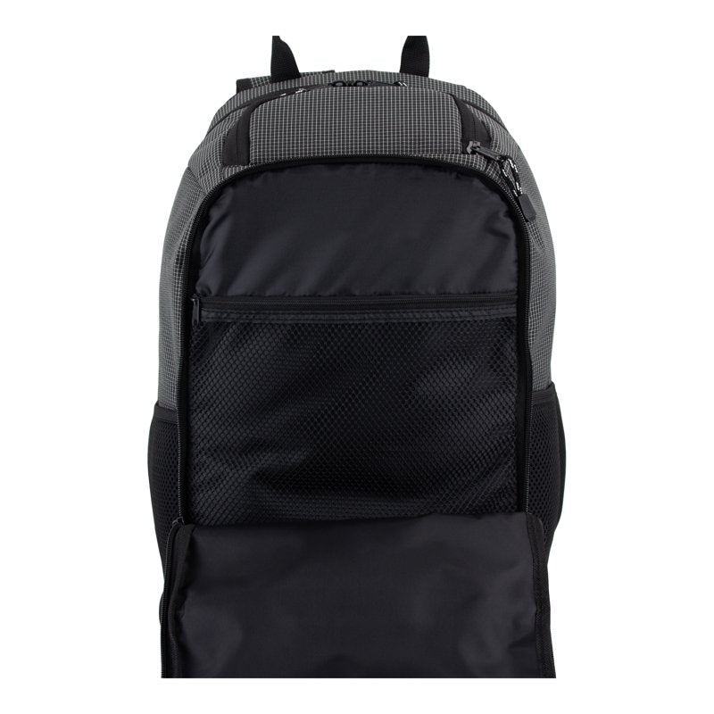 Unisex 17-Inch Lifestyle Dome Backpack with Sunglasses Pocket - Black