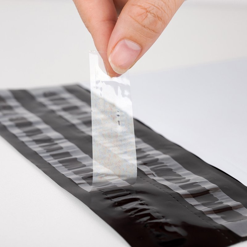 Poly Mailer Envelopes 7.5x10.5 Inch Clear Tearproof Shipping Bags - 25 Pack