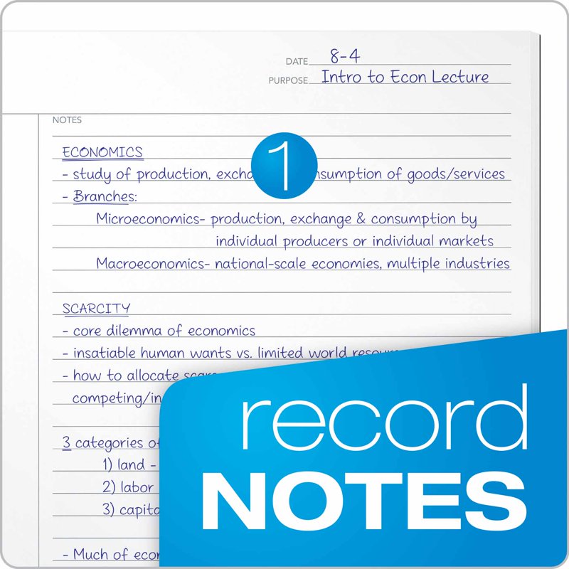 Oxford FocusNotes 1-Subject Notebook 9x11 100 Sheets - Academic & Study