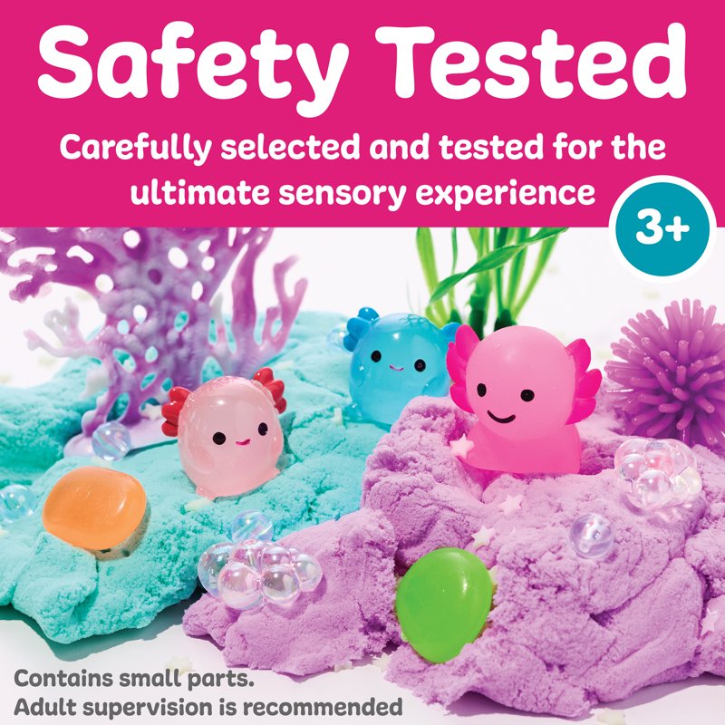 Sensory Pack for Toddlers - Axolotl & Unicorn Character Options, Travel & Gift Set