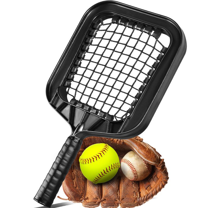Baseball Fungo Racket for Fly Balls & Grounders, Lightweight Practice Training Tool