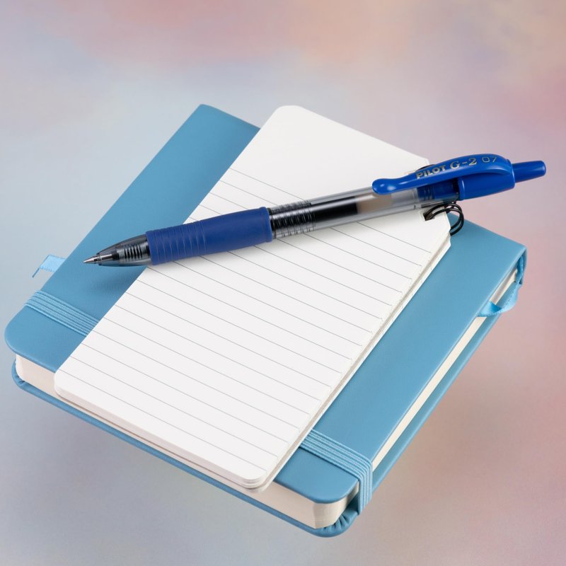Gel Pen Fine Point 0.7mm Retractable Blue Ink 36 Pack