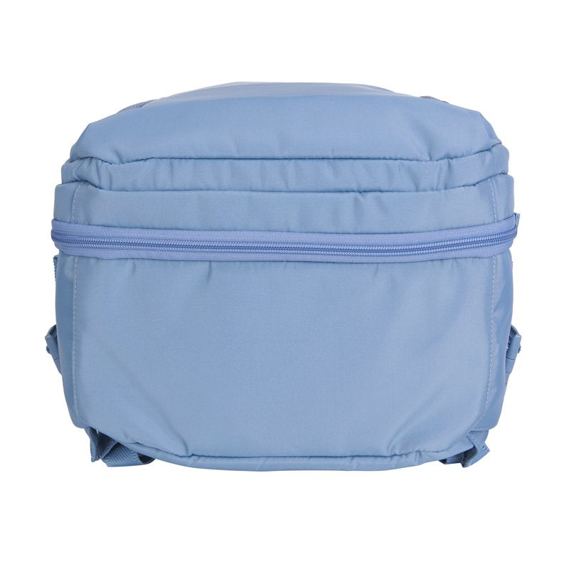 18-Inch Nylon Travel Backpack with Laptop Sleeve & Multiple Compartments