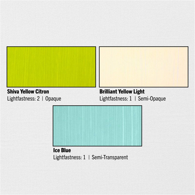 Oil Paint Set - 6 Color Introductory Artist Quality Palette