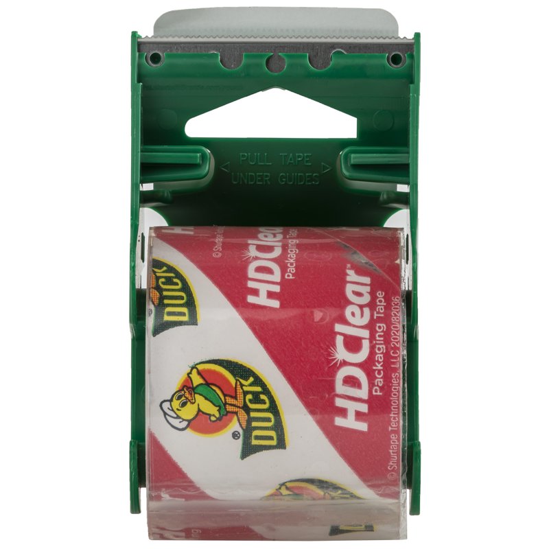Heavy Duty Packing Tape with Dispenser - Clear 1.88 in x 22.2 yd - Multiple Pack Sizes