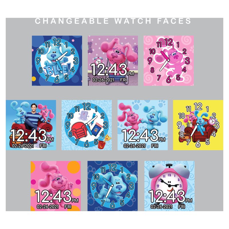 Kids Interactive Smart Watch with Camera & Games - Blue 40mm