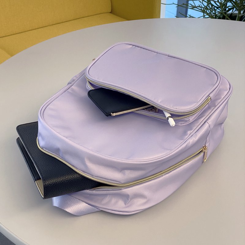 Customizable Travel Backpack for Crafts, School & Everyday Use - Purple