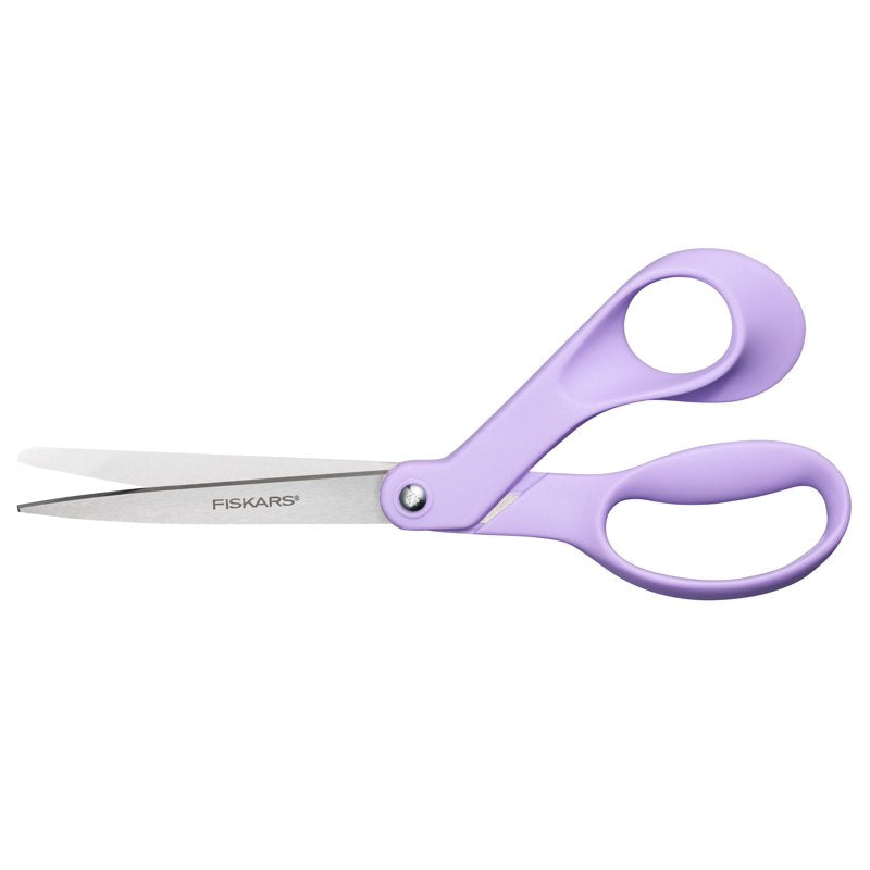 Fiskars Explore 8" Crafting and Fabric Scissors with Ergonomic