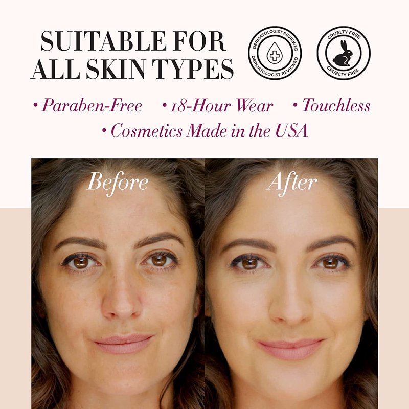 Airbrush Makeup System with Starter Kit for Flawless Foundation, Highlighter & Blush