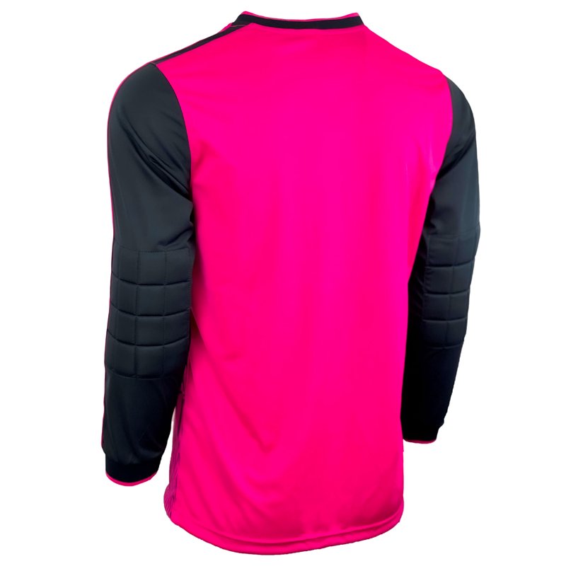 Just 4 Kicks Rain Youth Goalkeeper Jersey - S Pink, Elbow Pads, 100% Polyester