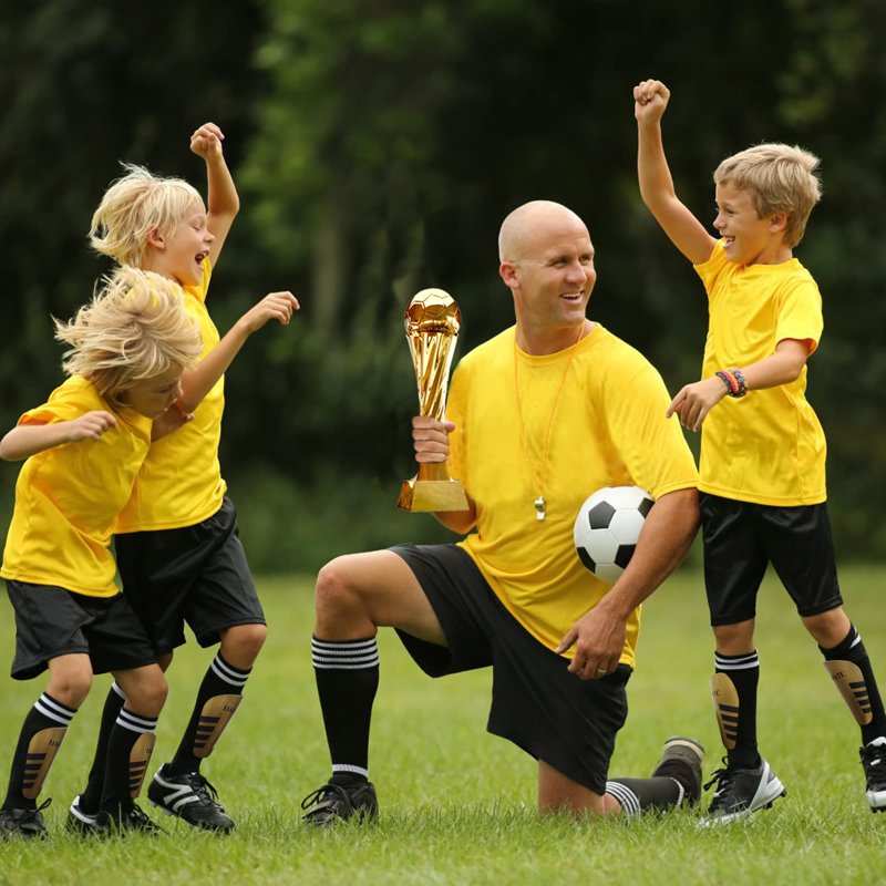 Shin Guards with Ankle Protection for Kids - Adjustable Youth Soccer Guards XS