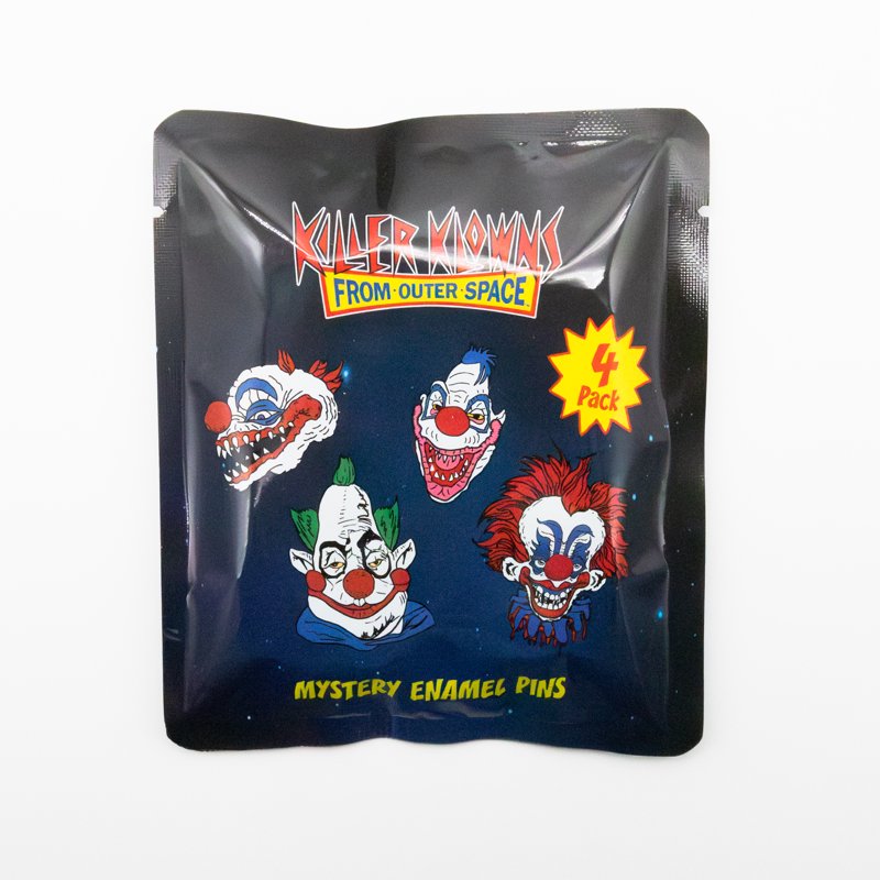 Killer Klowns Enamel Pins Blind Pack Collectible Pin Set
