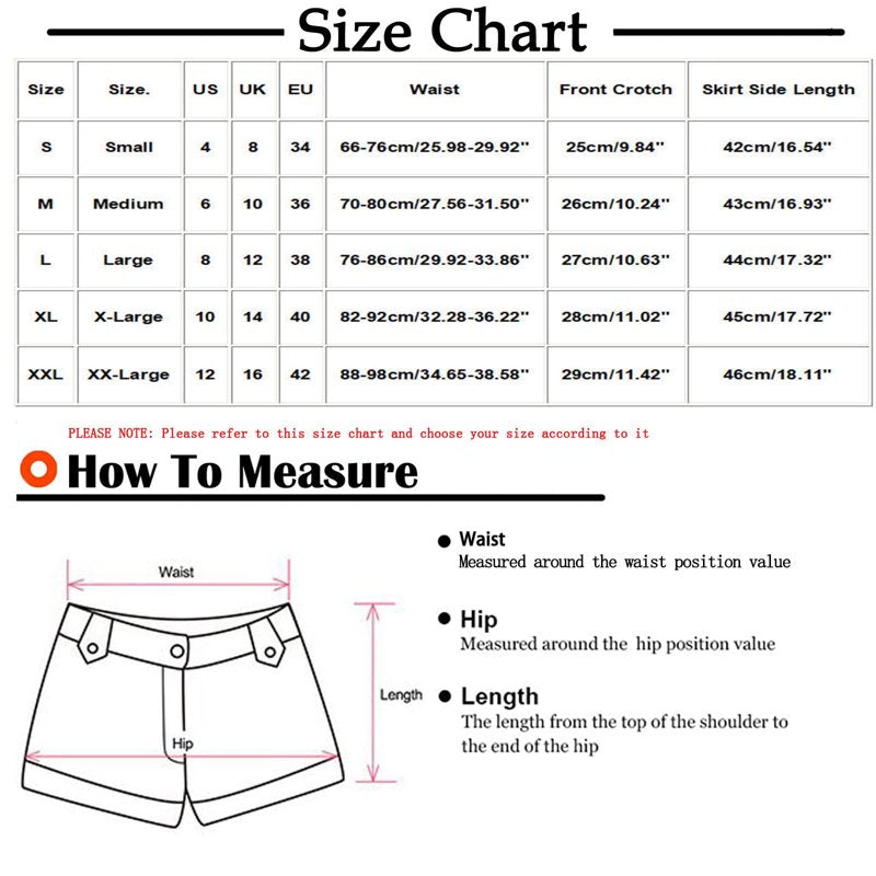 Women’s Summer Skorts with Shorts Inner - Casual Beach & Activewear