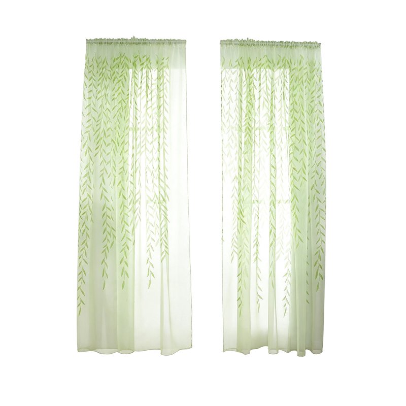 Light Filtering Sheer Curtains for Windows & Room Dividers - 78 Inch Length