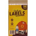 Writable Fabric Labels 96 Pack - Washable, Self-Stick, No-Iron Clothing Tags