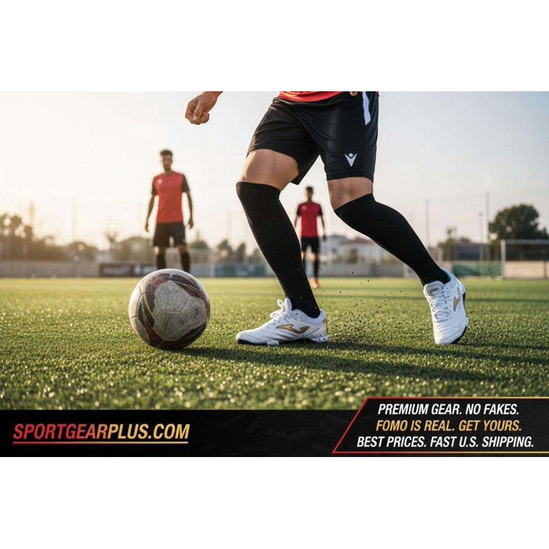 Joma Maxima Men’s Turf Soccer Shoes White/Red – Exclusive Editions
