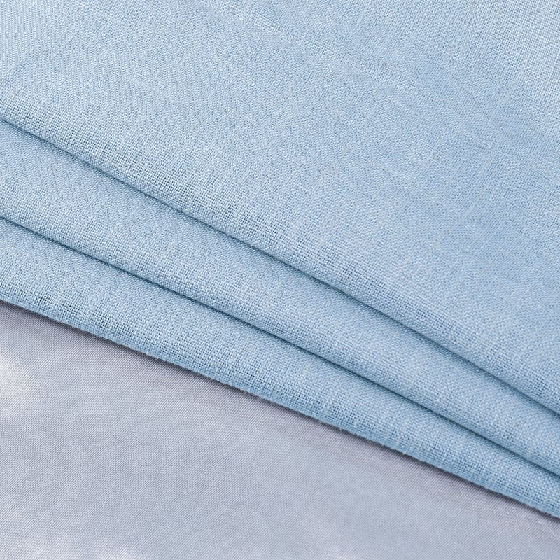 Blackout Linen Blend Curtain Panel 50x84 - Multiple Colors & Lengths