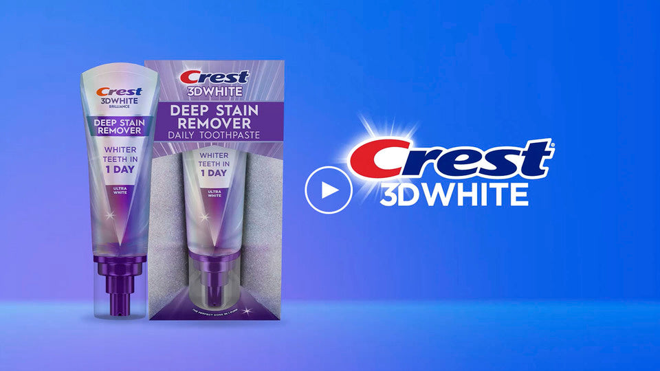 Whitening Toothpaste for Deep Stain Removal - 3.1oz 2-Pack