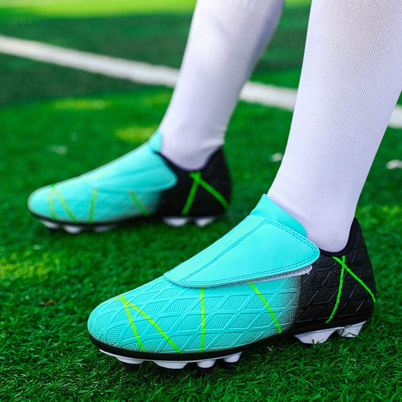 WeeBloom Youth Soccer Cleats - Sky Blue Z15, 1.5 Big Kid