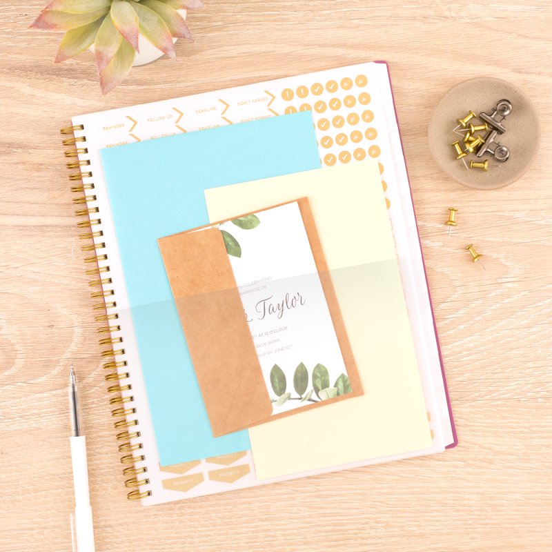 2025 Weekly Monthly Planner - Red Violet, 8.5x11 Inches, Office Organizer