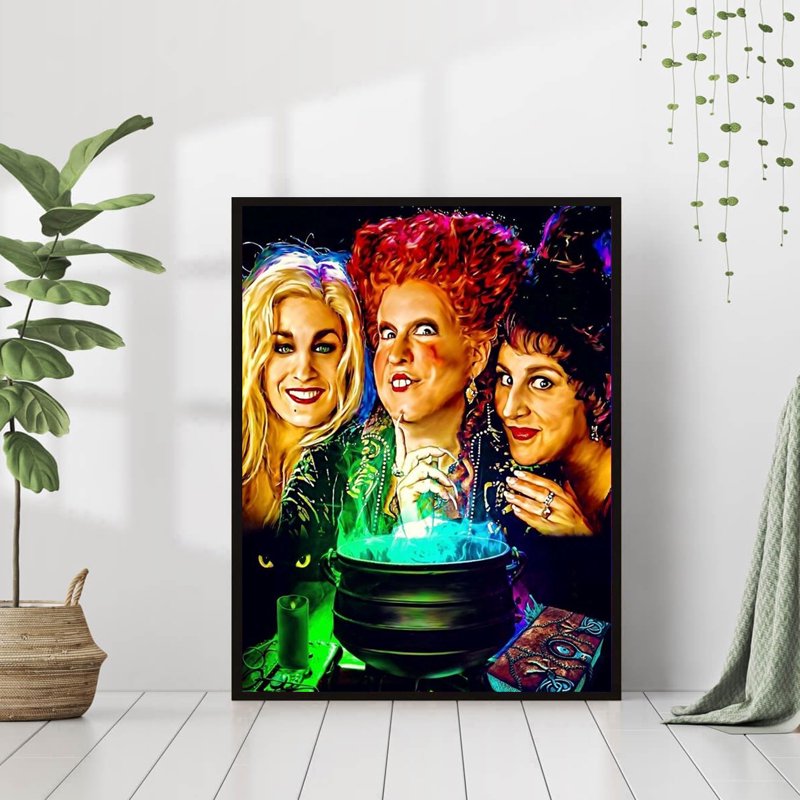 Diamond Painting Kit for Adults and Beginners - Farmhouse 5D Art with Gems, 12x16 Inch Wall Decor