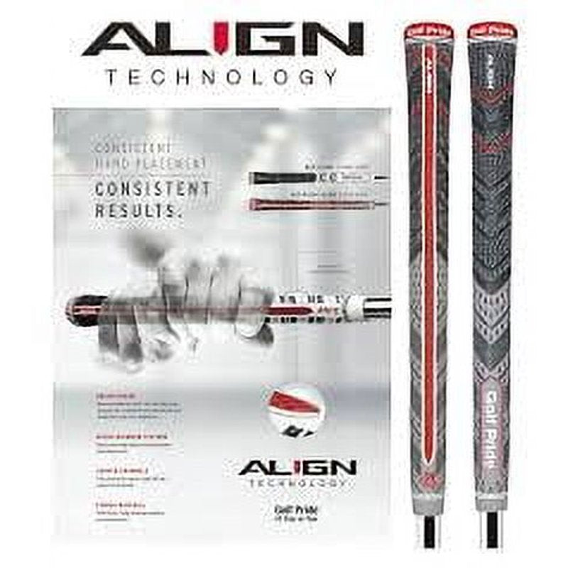 MCC Plus4 Align Golf Grips – 4 Grip Bundle, Midsize