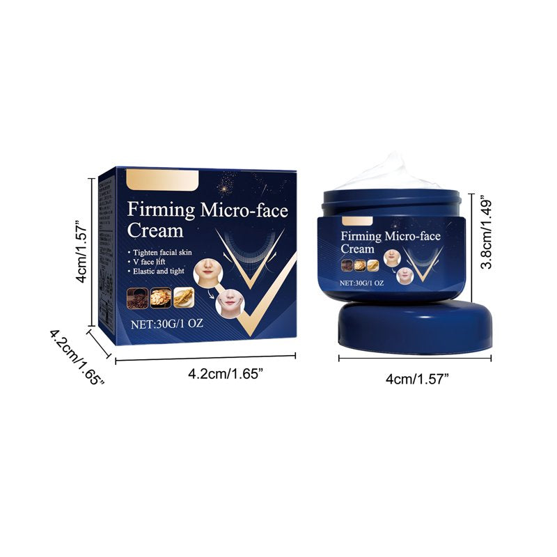 Facial Contour & Jawline Sculpting Cream - Moisturizing & Lifting 1oz