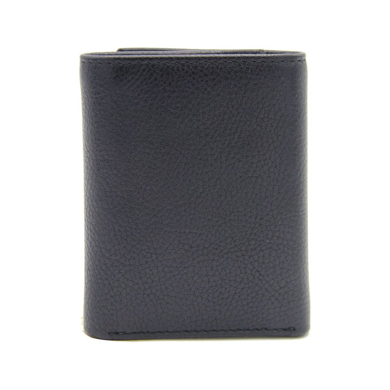 Men's RFID Protected Leather Trifold Wallet - Black