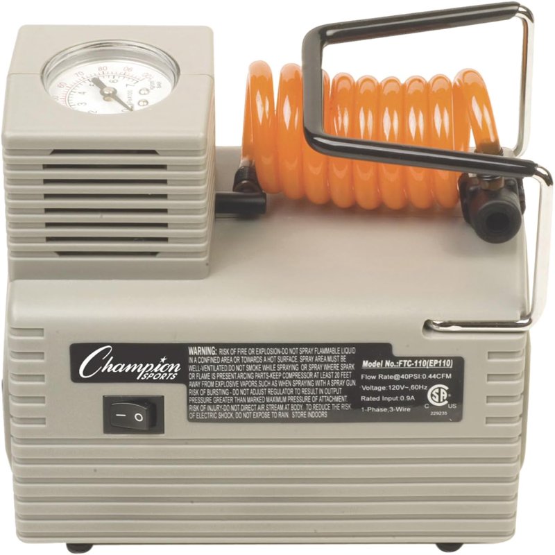 Champion Sports Economy Electric Inflating Pump EP110