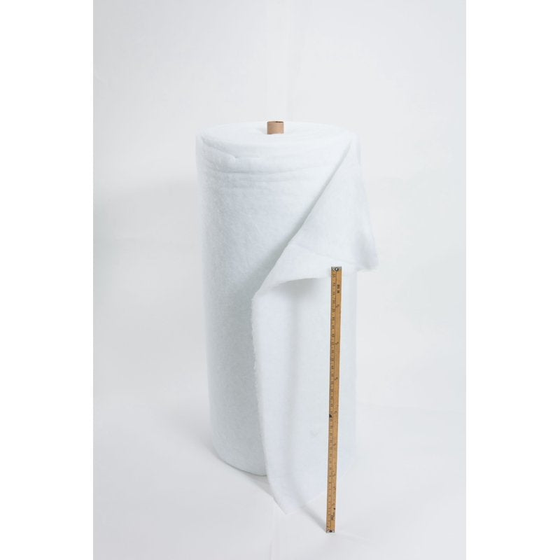 Poly-Fil Ultra-Weight Polyester Quilt Batting Roll 48" x 18 Yards