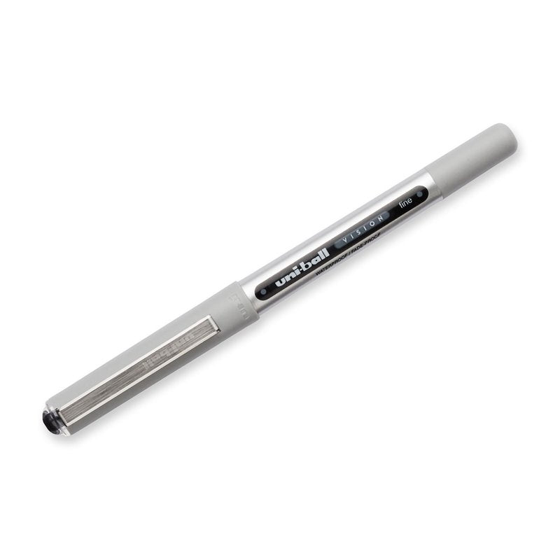 Uniball Vision Rollerball Pens Fine Point 0.7mm Black 36 Pack
